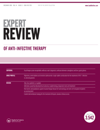 Cover image for Expert Review of Anti-infective Therapy, Volume 14, Issue 12, 2016