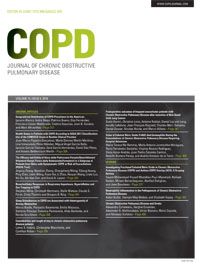 Cover image for COPD: Journal of Chronic Obstructive Pulmonary Disease, Volume 15, Issue 4, 2018