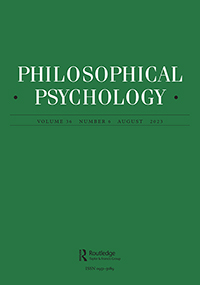 Cover image for Philosophical Psychology, Volume 36, Issue 6, 2023