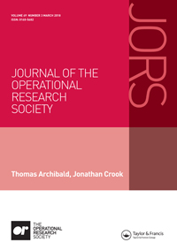 Cover image for Journal of the Operational Research Society, Volume 69, Issue 3, 2018