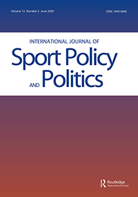 Cover image for International Journal of Sport Policy and Politics, Volume 12, Issue 2, 2020