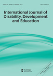 Cover image for International Journal of Disability, Development and Education, Volume 60, Issue 4, 2013