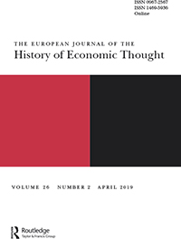 Cover image for The European Journal of the History of Economic Thought, Volume 26, Issue 2, 2019
