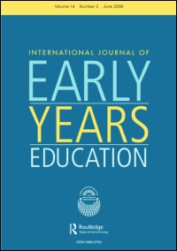 Cover image for International Journal of Early Years Education, Volume 9, Issue 3, 2001