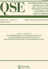 Cover image for International Journal of Qualitative Studies in Education, Volume 32, Issue 9, 2019