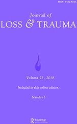 Cover image for Journal of Loss and Trauma, Volume 23, Issue 5, 2018