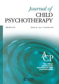 Cover image for Journal of Child Psychotherapy, Volume 42, Issue 3, 2016