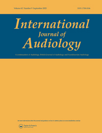 Cover image for International Journal of Audiology, Volume 62, Issue 9, 2023