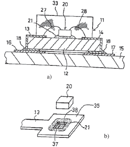 Figure 34. Light emitting diode patent no. US6914267.