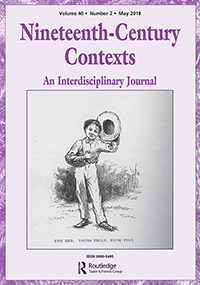 Cover image for Nineteenth-Century Contexts, Volume 40, Issue 2, 2018