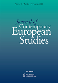 Cover image for Journal of Contemporary European Studies, Volume 30, Issue 4, 2022
