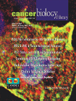Cover image for Cancer Biology & Therapy, Volume 7, Issue 5, 2008