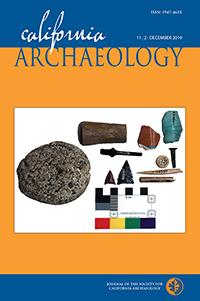 Cover image for California Archaeology, Volume 11, Issue 2, 2019