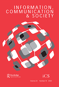 Cover image for Information, Communication & Society, Volume 23, Issue 14, 2020