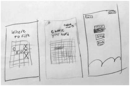 Figure 12. Solution sketch made by one of the participants during the ideation workshop.