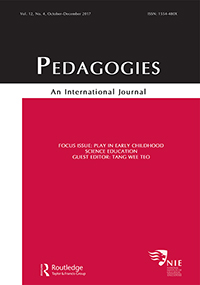 Cover image for Pedagogies: An International Journal, Volume 12, Issue 4, 2017