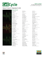 Cover image for Cell Cycle, Volume 9, Issue 18, 2010