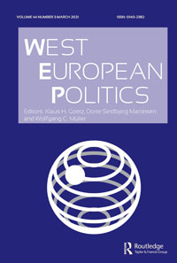 Cover image for West European Politics, Volume 44, Issue 3, 2021