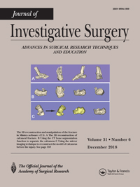 Cover image for Journal of Investigative Surgery, Volume 31, Issue 6, 2018