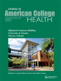 Cover image for Journal of American College Health, Volume 66, Issue 8, 2018