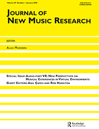 Cover image for Journal of New Music Research, Volume 49, Issue 1, 2020