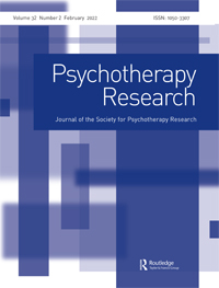 Cover image for Psychotherapy Research, Volume 32, Issue 2, 2022