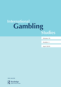 Cover image for International Gambling Studies, Volume 19, Issue 1, 2019