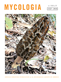 Cover image for Mycologia, Volume 111, Issue 5, 2019
