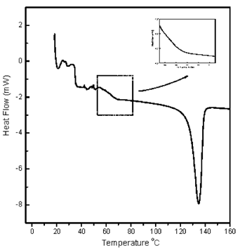 Figure 2. Representative DSC scan.