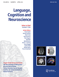 Cover image for Language, Cognition and Neuroscience, Volume 31, Issue 3, 2016