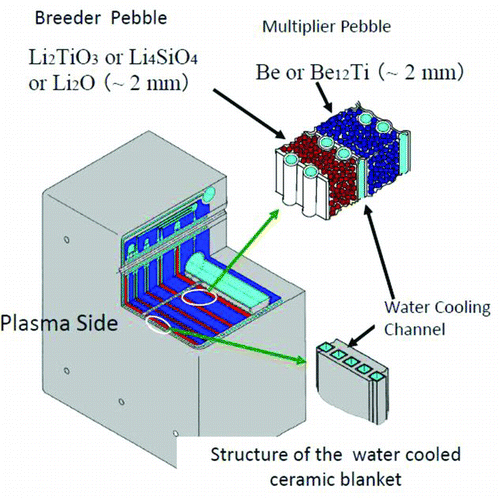 Figure 26 One of the blanket concepts, a water cooled ceramic breeder