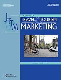 Cover image for Journal of Travel & Tourism Marketing, Volume 39, Issue 4, 2022