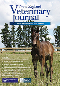 Cover image for New Zealand Veterinary Journal, Volume 64, Issue 2, 2016