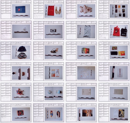 Figure 5 Home no. 7 (a sample of): photographic record cards. Source: Ersi Ioannidou.