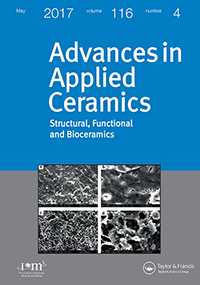 Cover image for Advances in Applied Ceramics, Volume 116, Issue 4, 2017