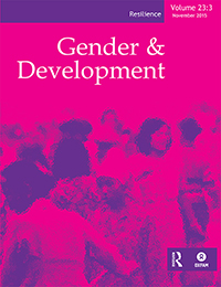 Cover image for Gender & Development, Volume 23, Issue 3, 2015