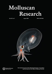 Cover image for Molluscan Research, Volume 39, Issue 3, 2019