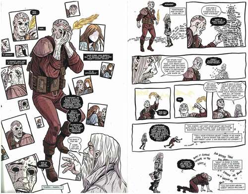 Figure 12. ‘Volume 3: Tide of Blood,’ Kill Shakespeare, written by Conor McCreery and Anthony Del Col, illustrated by Andy Belanger.