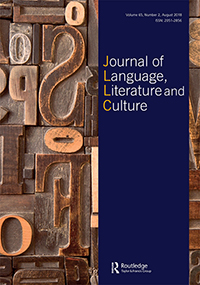 Cover image for Journal of Language, Literature and Culture, Volume 65, Issue 2, 2018