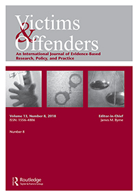 Cover image for Victims & Offenders, Volume 13, Issue 8, 2018