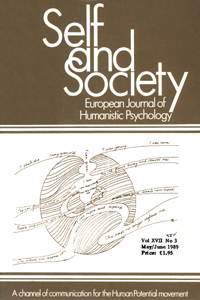 Cover image for Self & Society, Volume 17, Issue 3, 1989