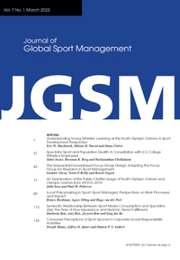 Cover image for Journal of Global Sport Management, Volume 7, Issue 1, 2022
