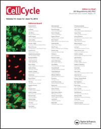 Cover image for Cell Cycle, Volume 14, Issue 12, 2015