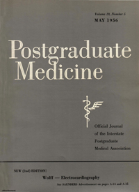 Cover image for Postgraduate Medicine, Volume 19, Issue 5, 1956