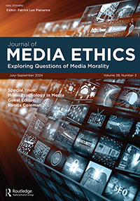 Cover image for Journal of Media Ethics, Volume 39, Issue 3, 2024