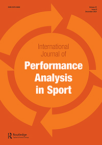 Cover image for International Journal of Performance Analysis in Sport, Volume 21, Issue 6, 2021