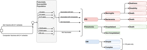 Figure 1. Model schematic.