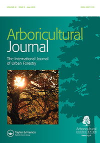 Cover image for Arboricultural Journal, Volume 41, Issue 2, 2019