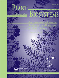 Cover image for Plant Biosystems - An International Journal Dealing with all Aspects of Plant Biology, Volume 153, Issue 2, 2019