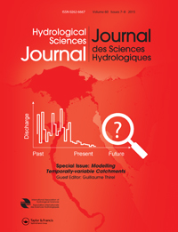 Cover image for Hydrological Sciences Journal, Volume 60, Issue 7-8, 2015